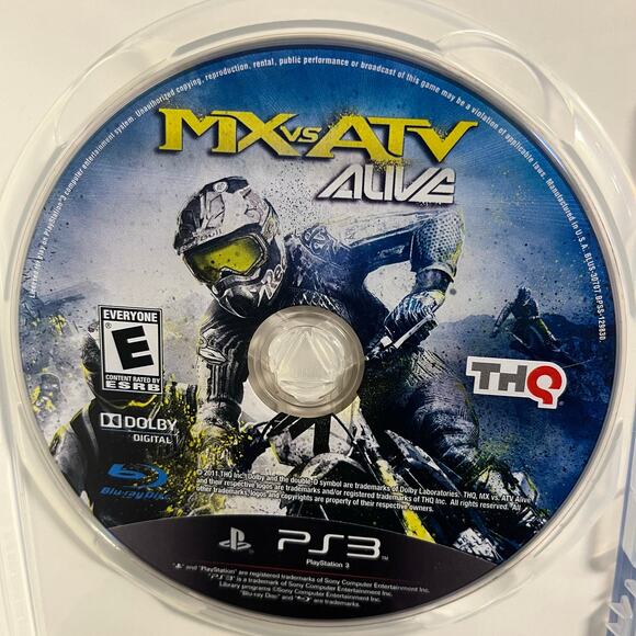 MX vs ATV Alive PS3 Complete with Case & Disc in Good Condition Sony PlayStation - Picture 4 of 7